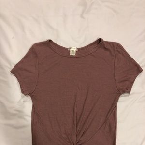 BOZZOLO cropped shirt